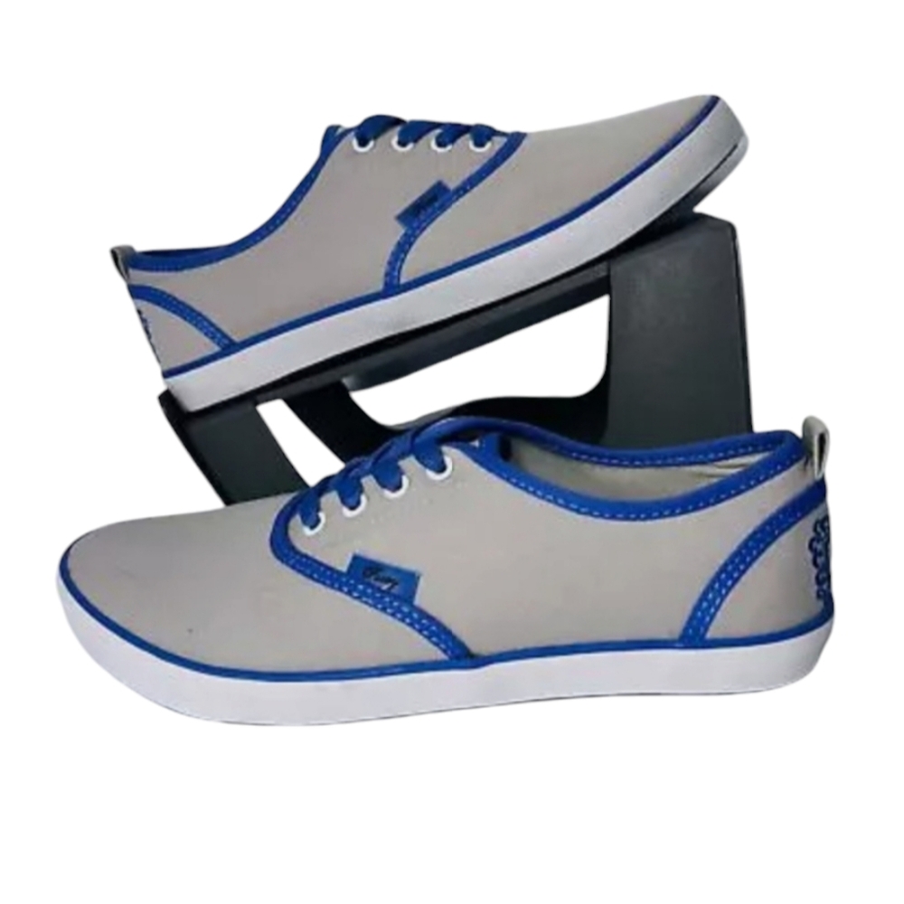 🥰 PASTRY HIP-HOP CASUAL LOW  TOP DANCE SNICKERS GREY / BLUE- PURPLE WOMEN'S
